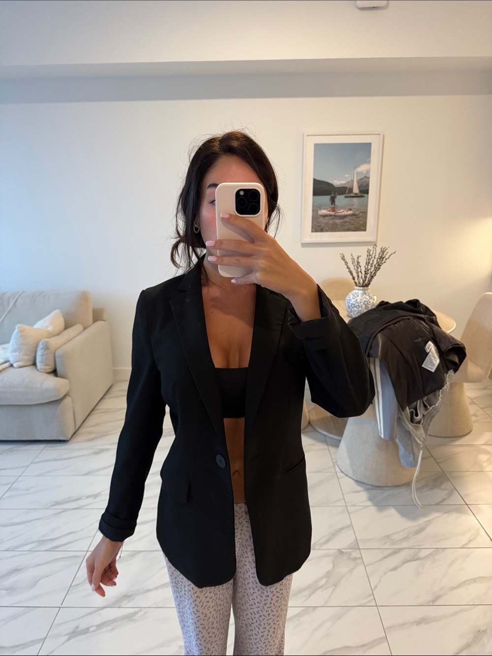 Black blazer